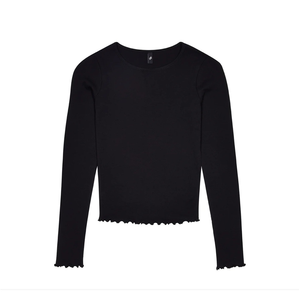 Cou Cou intimates the frilly long sleeve black